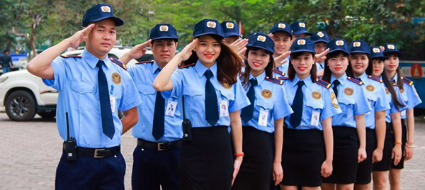 Hình ảnh công ty bảo vệ chuyên nghiệp